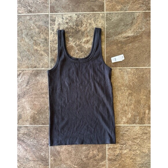 Aerie Find Happy Everywhere Ribbed Tank Top Gray
Size Medium - Picture 2 of 7